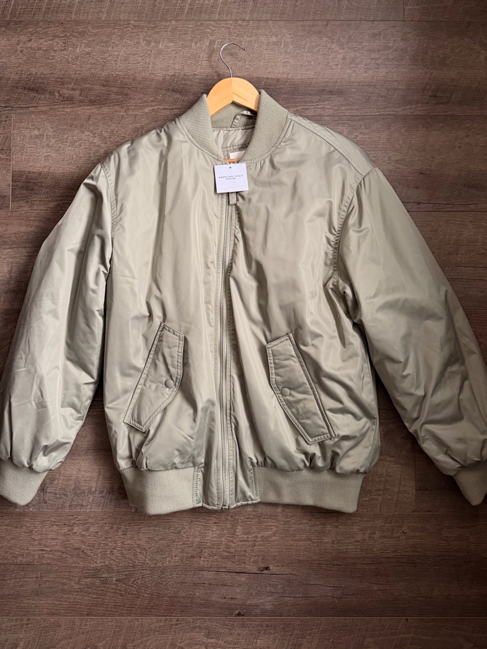 American Eagle Oversized Bomber Jacket